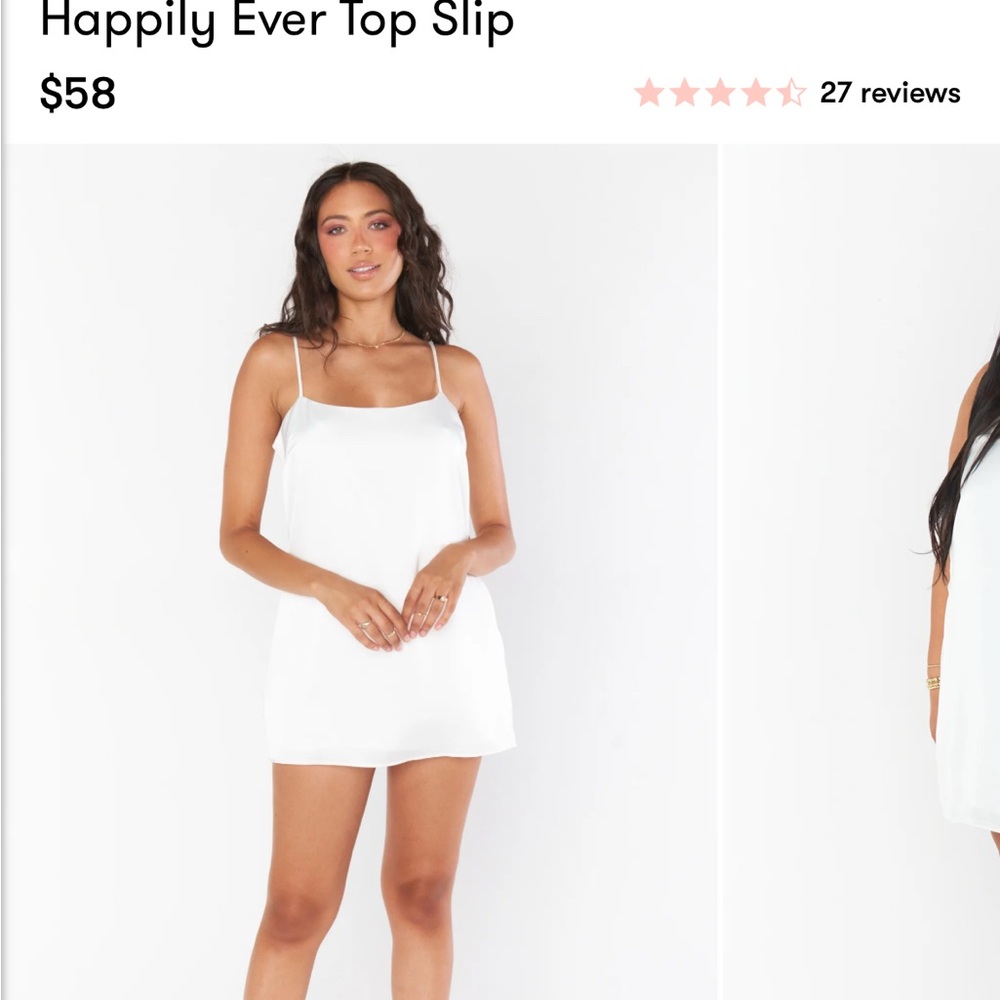 Show Me Your MuMu White Slip